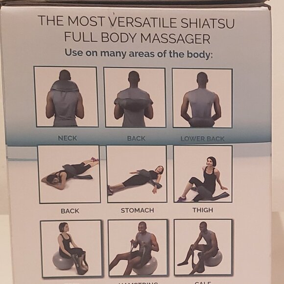 TruMedic InstaShiatsu Neck, Back, and Shoulder Massager  Cordless & Rechargeable - Picture 5 of 8